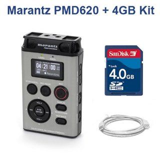 NEW Marantz PMD620 Digital Recorder PMD 620 FREE 2GB SD  