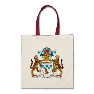 Guyana Coat of Arms detail Bags