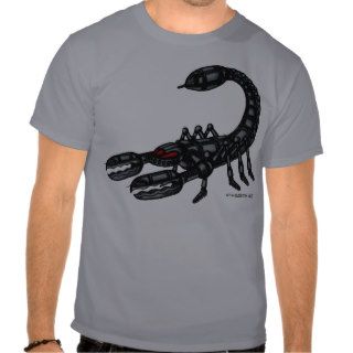 Scorpion graphic art cool t shirt design