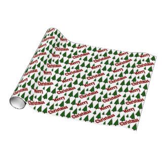 Merry Christmas Gift Wrapping Paper