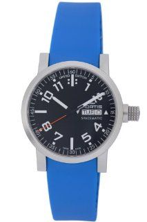 Fortis Men's 623.22.41 SI.17 Spacematic Automatic Day and Date Silicone Strap Watch Watches