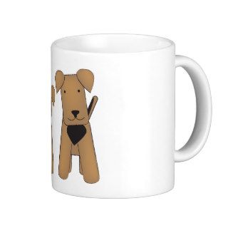 Airedale Terrier Dog Breed Gifts and Merchandise Mug
