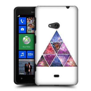Head Case Designs Triangle Hipsterism Hard Back Case Cover for Nokia Lumia 625 Cell Phones & Accessories