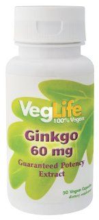 Solaray   Ginkgo Biloba Extract, 60 mg, 50 capsules Health & Personal Care