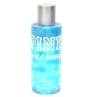 Victoria's Secret Pink Wild & Breezy Body Mist 250 ml/8.4 fl oz  Bath And Shower Spray Fragrances  Beauty