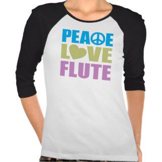 Peace Love Flute Shirt
