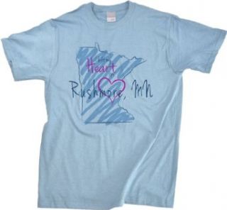 I Left my Heart in Rushmore, MN Unisex T shirt  Minnesota Pride Clothing