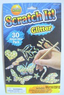 Scratch It Glitter Art Toys & Games