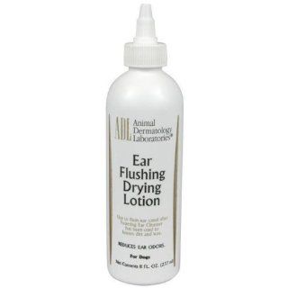 ADL Ear Flushing Drying Lotion   8 oz  Pet Ear Care Supplies 
