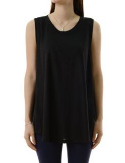 TheLees Womens Loose Fit Stretchy Sleeveless Tank Top Tshirts