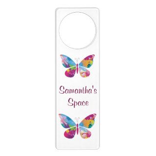 Butterflies Door Hanger