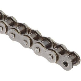 Morse 80R 10FT Standard Roller Chain, ANSI 80, Riveted, 1 Strand, Steel, 1" Pitch, 0.625" Roller Diamter, 5/8" Roller Width, 3700lbs Average Tensile Strength, 10ft Length