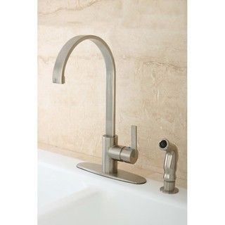Continental Modern Satin Nickel Kitchen Faucet Kitchen Faucets