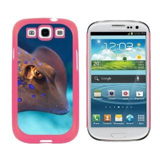 Stingray   Fish Underwater Ocean Diving Dive   Snap On Hard Protective Case for Samsung Galaxy S3   Pink Cell Phones & Accessories