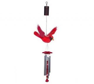 WindyWings Bird Wind Chimes w/LED Accent Light by Exhart —