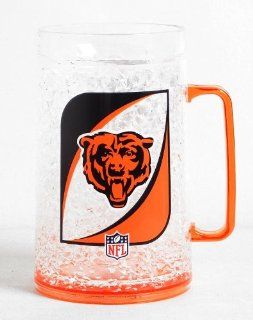 NFL Chicago Bears 36 Ounce Crystal Freezer Monster Mug  Sports & Outdoors