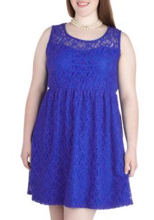 Dainty Dally Dress in Blue   Plus Size  Mod Retro Vintage Dresses
