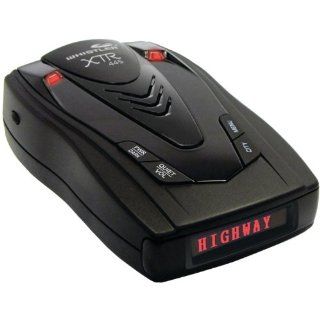 Whistler XTR 445 Laser/Radar Detector Battery Operated with Built In Battery Charger with OLED Red Text Display 
