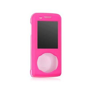 Hot Pink Hard Cover Case for Samsung Highnote SPH M630 Cell Phones & Accessories