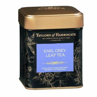 Taylors of Harrogate Earl Grey Leaf Tea, Loose Leaf, 4.41 Ounce Tin  Black Teas  Grocery & Gourmet Food