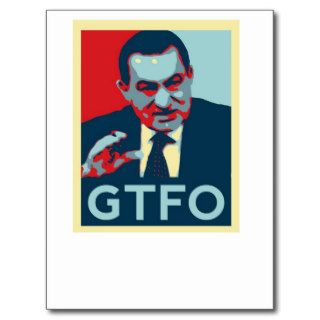 Mubarak GTFO shirts Postcard