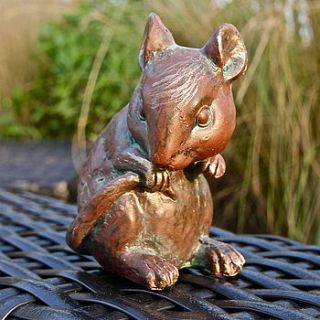 four little mice sculptures by london garden trading