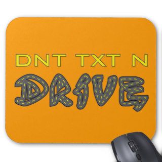 DNT TXT N Drive Mousepad