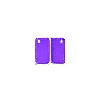 CellularFactory Lg Optimus Black P970 Marquee LS855 Silicone Case / Executive Protector Skin Cover (Purple) Cell Phones & Accessories