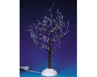 Lemax Village Collection Lighted Ice Glazed Tree, Blue # 94999   Christmas Trees