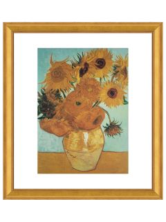 Sunflowers on Blue, 1888 by Vincent van Gogh by McGaw Graphics