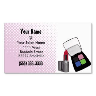 Makeup artist business cards