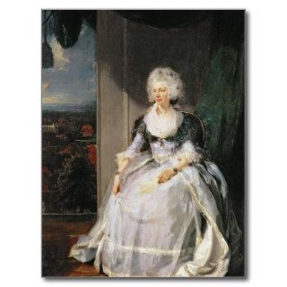 Queen Charlotte, 1789 90, wife of George III Post Cards
