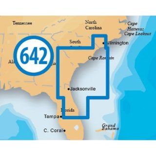 NAVIONICS Platinum+ 642 XL South Carolina North Florida on SD card, MFG# MSD/642P+, coverage area includes Cape Fear to Melbourne. / NAV MSD/642P+ / Computers & Accessories