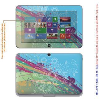 Decalrus   Protective Decal Skin skins Sticker for DELL XPS 10 Tablet with 10.1" screen (IMPORTANT Must view "IDENTIFY" image for correct model) case cover wrap XPS10tab 642 Computers & Accessories