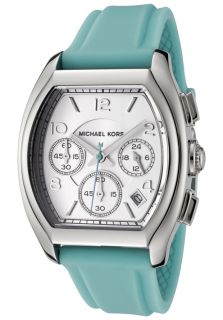 Michael Kors MK5229  Watches,Womens Chronograph Light Blue Rubber, Chronograph Michael Kors Quartz Watches