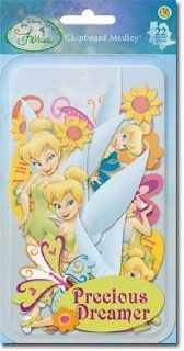 SandyLion Disney Tinker Bell Chipboard Medley Pack