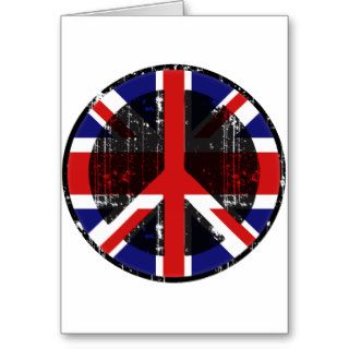Peace In United Kingdom Greeting Card