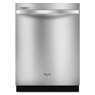 Whirlpool Gold 55 Decibel Built in Dishwasher (Stainless Steel) (Common 24 in; Actual 23.875 in) ENERGY STAR