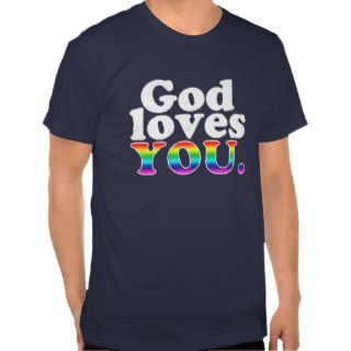 God loves gays t shirt