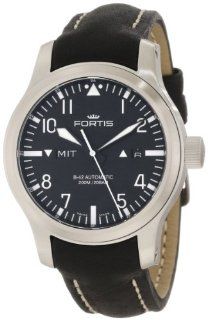 Fortis Men's 655.10.11L.01 B 42 Flieger Automatic Black Dial Watch Watches