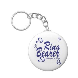 Butterfly Wedding/ Ring Bearer Keychain