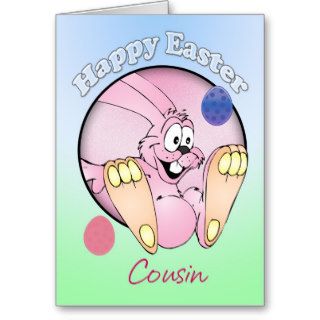 Happy Easter   Cousin Greeting Card