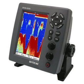 SI TEX SVS 650 Dual Freq Color 6.5" LCD Fishfinder 600W No Ducer  Fish Finders  GPS & Navigation