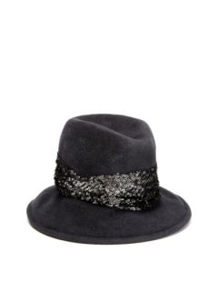 Max Sequin Hat by Eugenia Kim