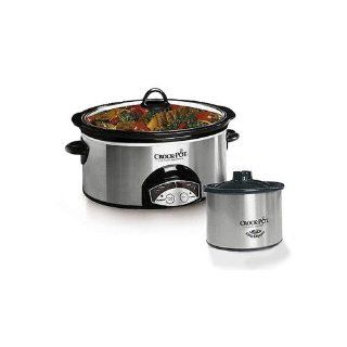 Crock Pot SCVP659 SS 6.5 Qt Smart Pot Slow Cooker w/ Little Dipper Kitchen & Dining