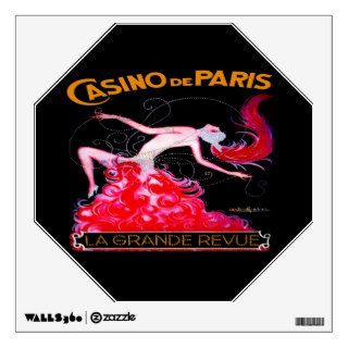 Casino de Paris ~ Vintage French Cabaret Ad Wall Skins