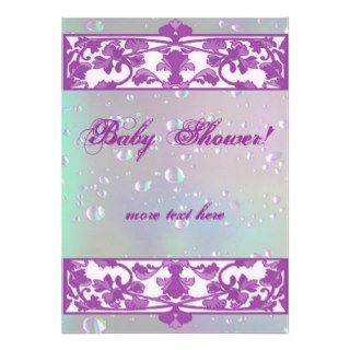Baby Shower template note cards Invitations