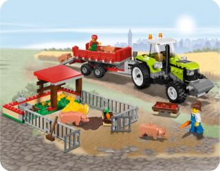 LEGO City Pig Farm & Tractor (7684)      Toys