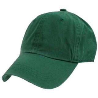 Forest Green Polo Style Adjustable Unstructured Low profile Baseball Cap Hat 