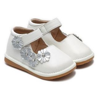 'lizzy'infant maryjane leather squeaky shoes by my little boots